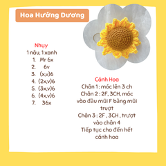 Móc Khóa Hướng Dương