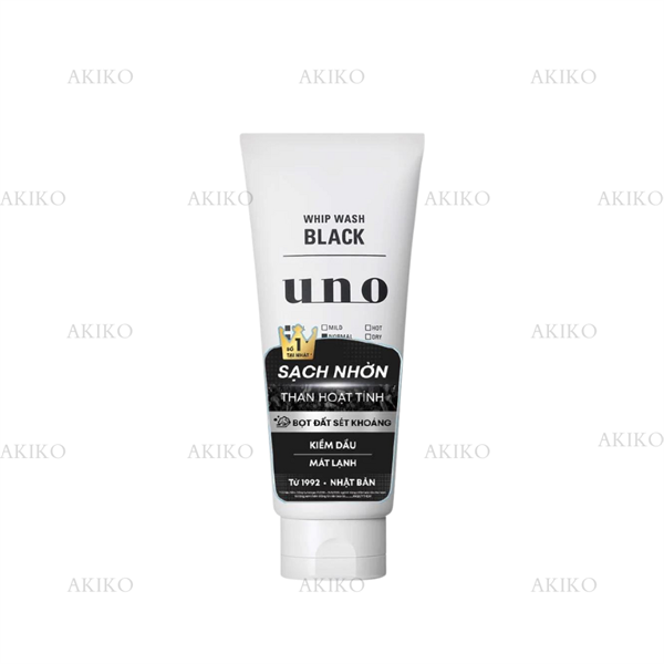 Sữa Rửa Mặt Uno Whip Wash Black 130Gr