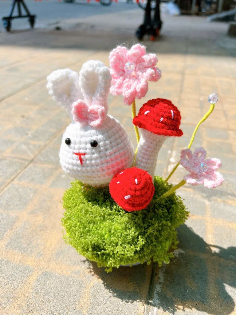 Đế Xoay Thỏ Nấm