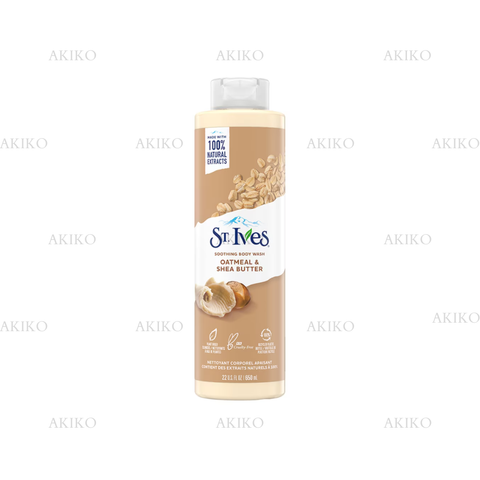 Sữa Tắm St.Ives Soothing Body Wash #Oatmeal & Shea Butter 650ml