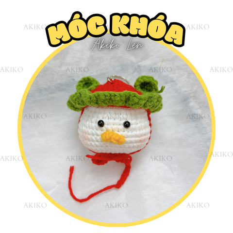 Móc Khóa Bé Nấm Dưa Hấu Khổng Lồ