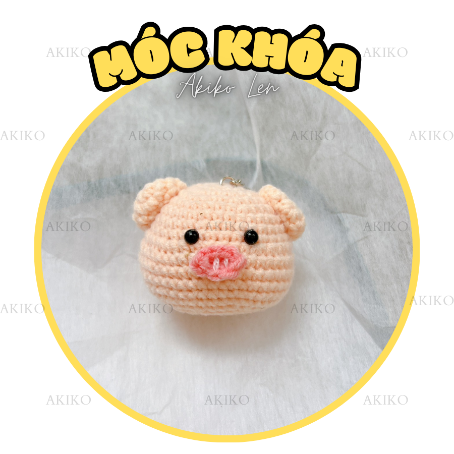 Móc Khóa Con Heo