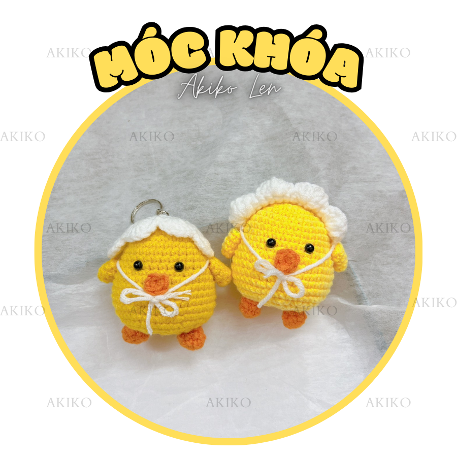 Móc Khóa Vịt Đội Nón
