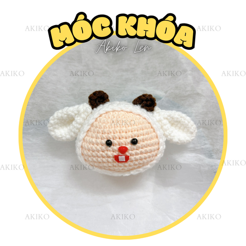 Móc Khóa Bé Chó Tai Dài