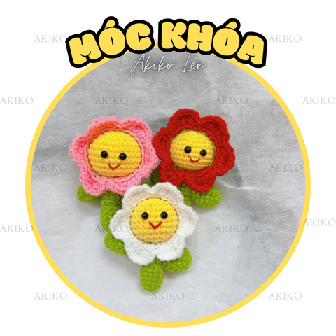 Móc Khóa Bé Hoa