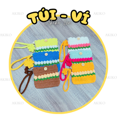 Ví Tiền Họa Tiết Hoa Tulip Mini