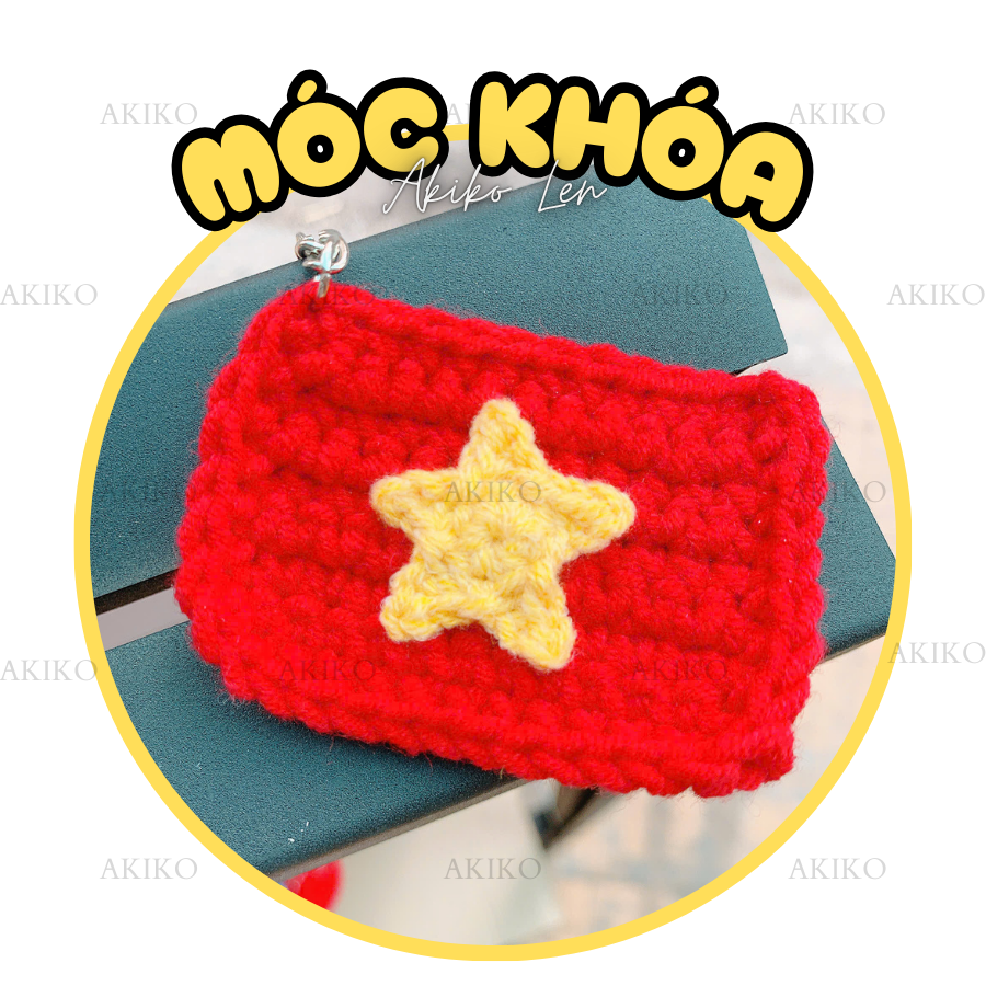 Móc Khóa Lá Cờ Việt Nam