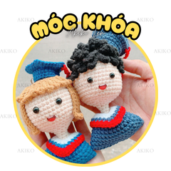 Móc Khóa Búp Bê Tốt Nghiệp Mẫu 01