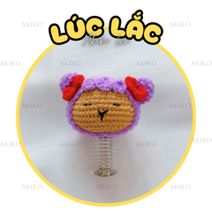 Lúc Lắc Capybara Tím