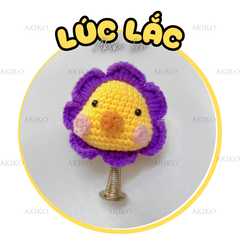 Lúc Lắc Con Vịt Viền Hoa