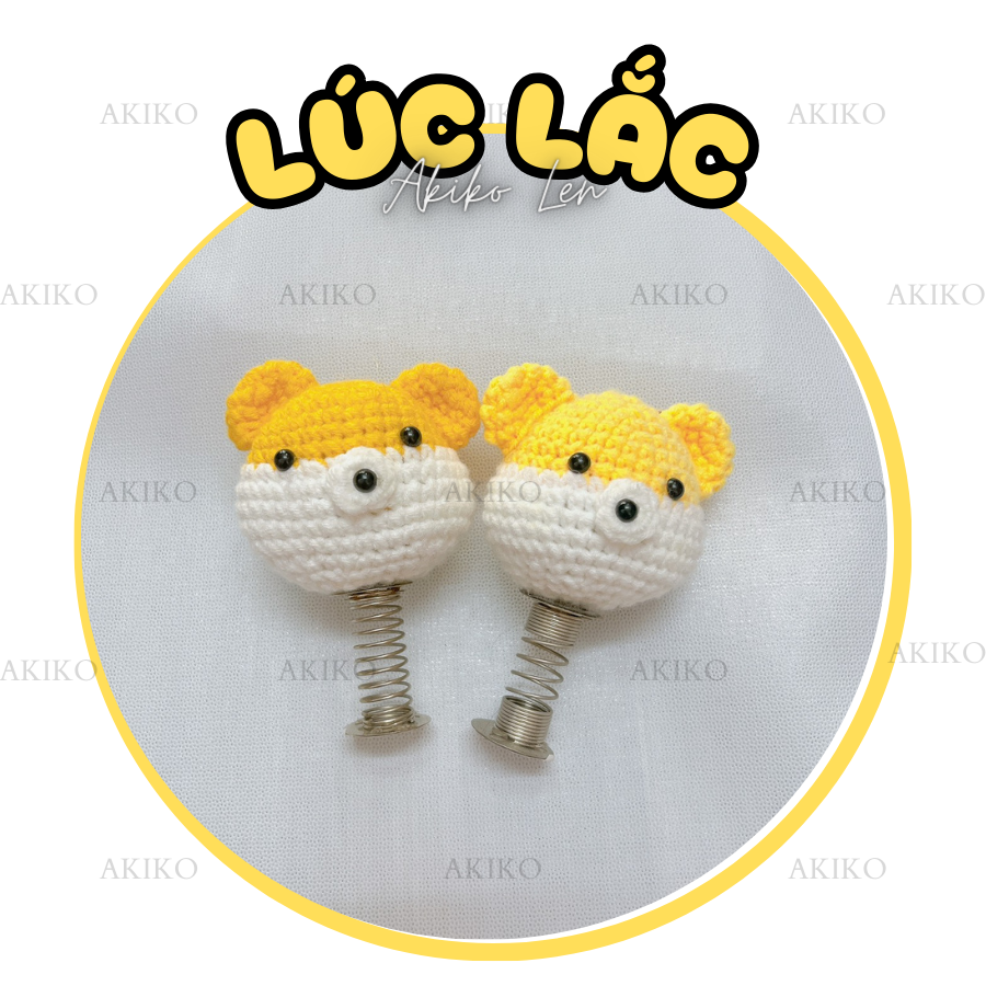 Lúc Lắc Gấu Vàng
