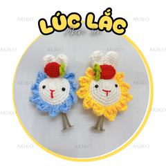 Lúc Lắc Thỏ Bông Hoa