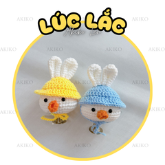 Lúc Lắc Bé Thỏ Đội Nón