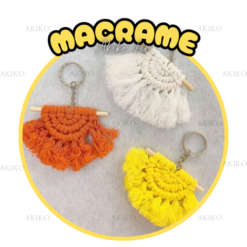 Macrame Móc Khóa Mẫu Xinh