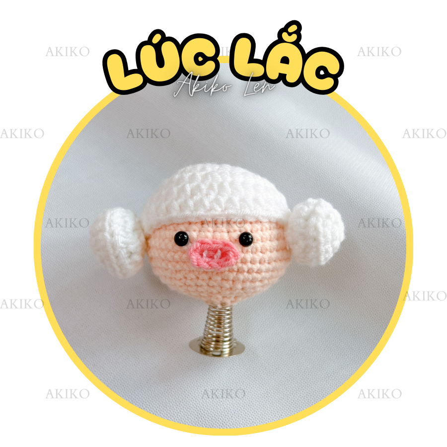 Lúc Lắc Bé Heo Đi Tắm