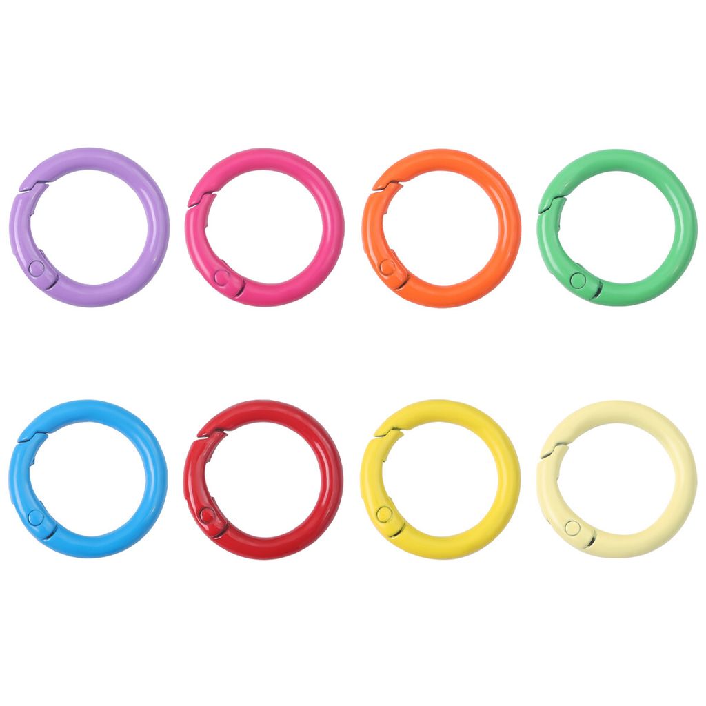 Phụ Kiện - 5 Khoen bóp 24mm khoen móc khóa đa năng