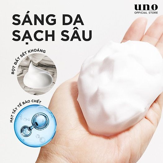 Sữa Rửa Mặt Uno Whip Wash Scrub 130Gr