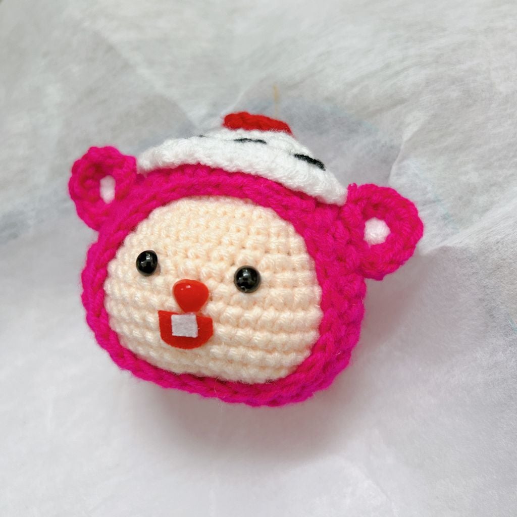 Móc Khóa Gấu Dâu Xinh