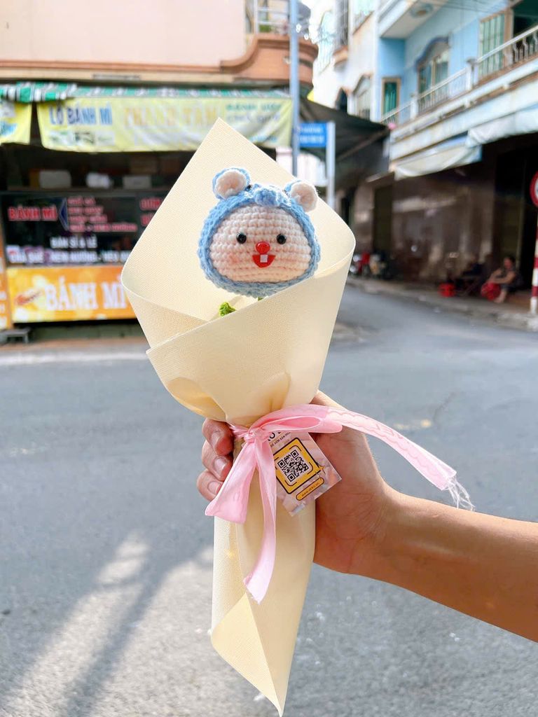 Hoa Bó Đầu Thú 1 Cành