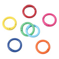 Phụ Kiện - 5 Khoen bóp 24mm khoen móc khóa đa năng