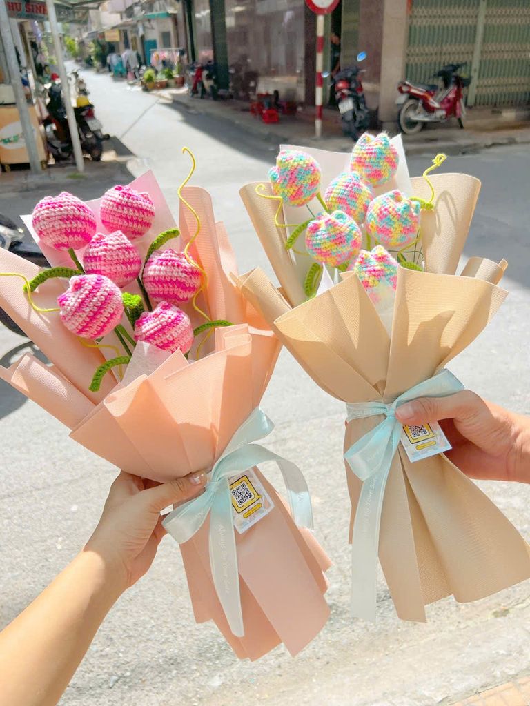 Hoa Bó Tulip 6 Hoa