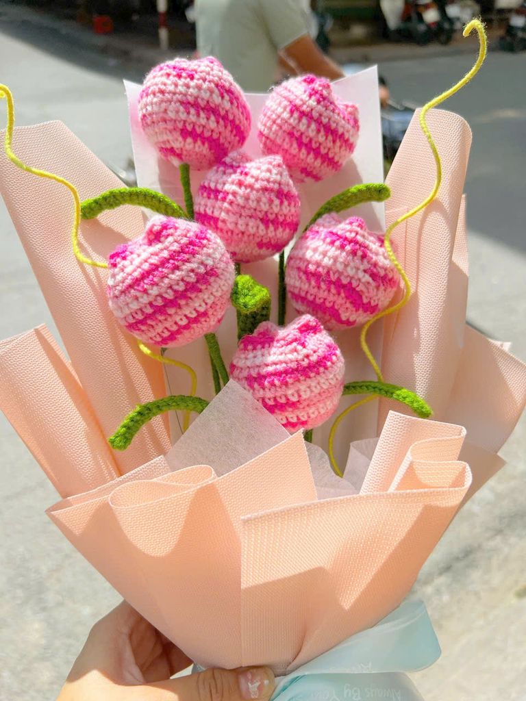 Hoa Bó Tulip 6 Hoa