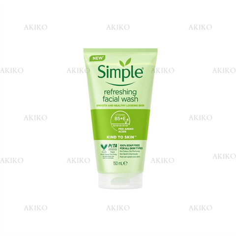 Sữa Rửa Mặt Simple Kind To Skin Refreshing Facial Wash Gel 150ML
