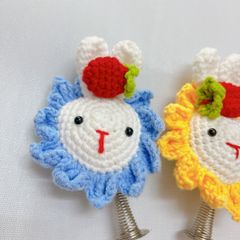 Lúc Lắc Thỏ Bông Hoa