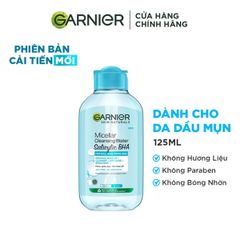 Nước Tẩy Trang Garnier Skin Naturals Micellar Cleansing Water Salicylic BHA 125Ml