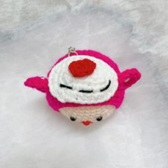 Móc Khóa Gấu Dâu Xinh