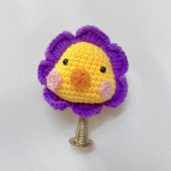 Lúc Lắc Con Vịt Viền Hoa