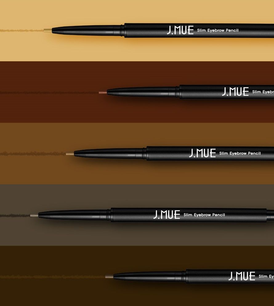 Kẻ Mày J.Mue Slim Eyebrow Pencil #No.1 Light Brown 0.1gr