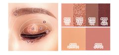 Phấn Mắt, Phấn Má, Tạo Khối Sixteen Brand 16 My Magazine #VOL.02 Peach Coral Mood 8.5gr