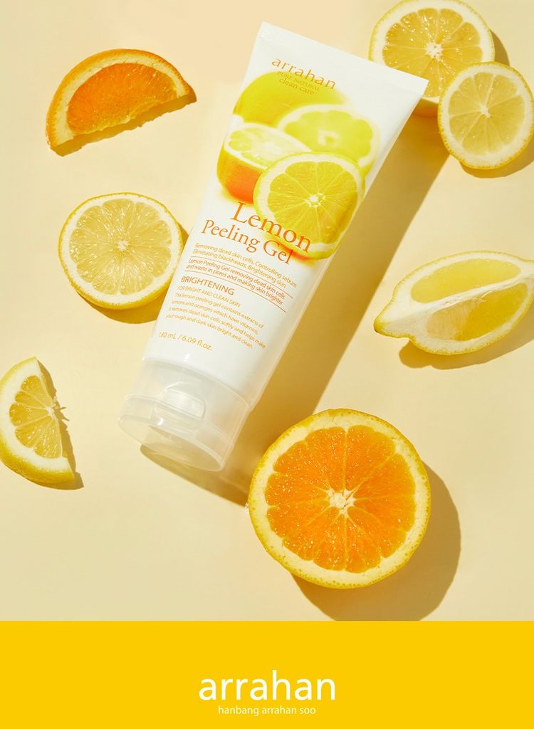 Tẩy Tế Bào Chết Arrahan Peeling Gel #Lemon 180Ml