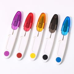 Phụ Kiện - Kéo bấm chỉ, kéo cắt len có nắp đậy màu ngẫu nhiên