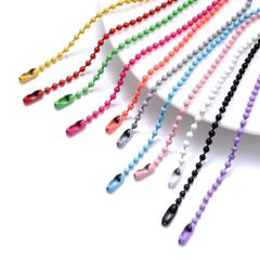 Phụ Kiện - Móc khóa chuỗi bi dài 10cm màu sắc