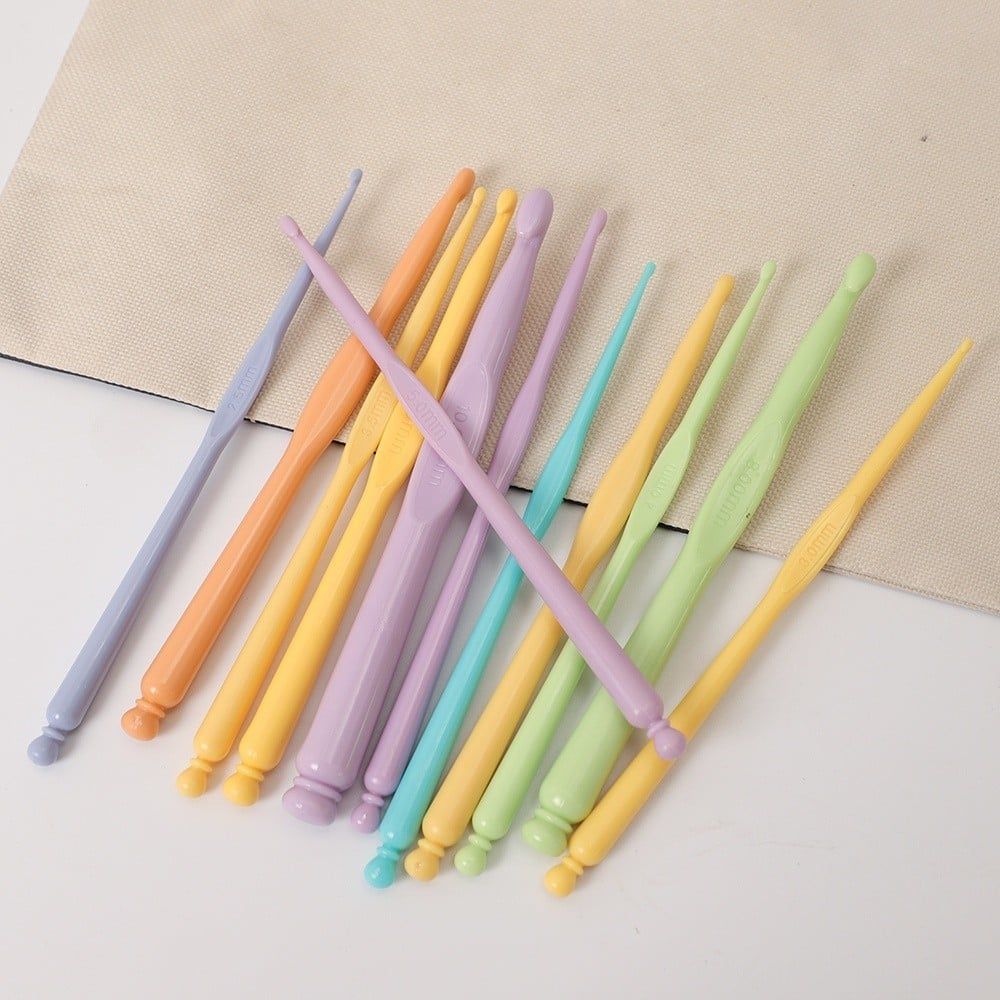Phụ Kiện - Kim Móc Nhựa Màu Đẹp 2 - 10 mm