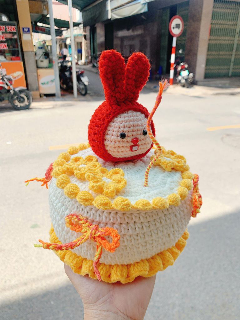 Bánh Kem Thỏ Đỏ