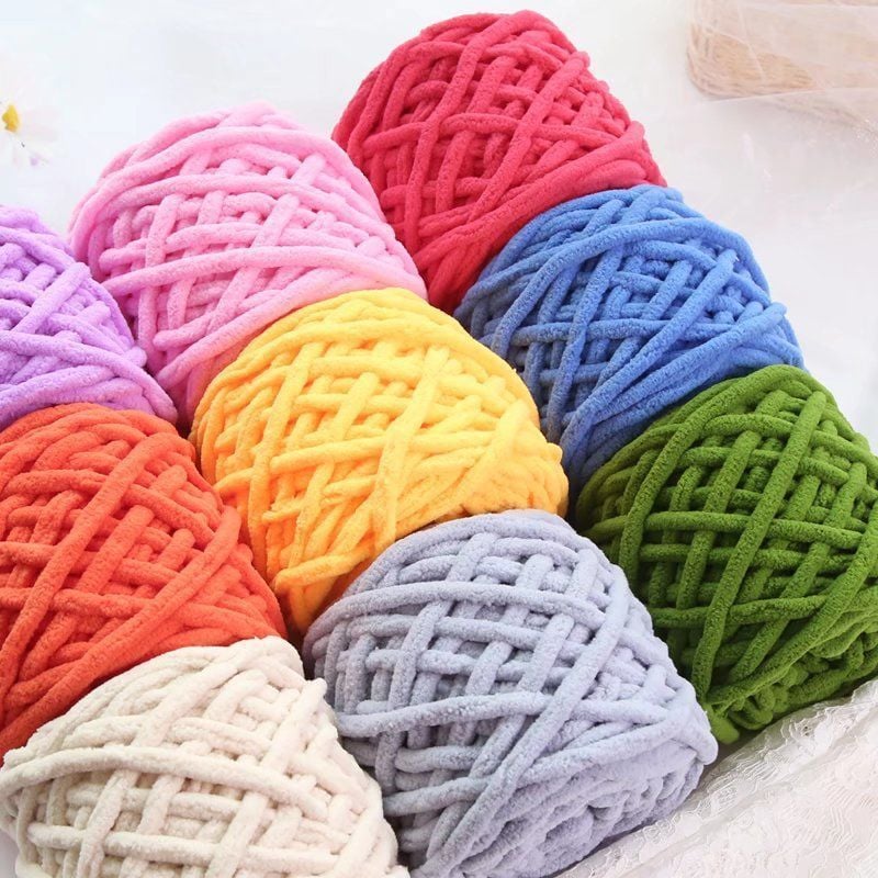 Len Nhung Đũa Cuộn 100gr Sợi 6mm