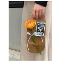 Phụ Kiện - Bìa gắn hoa giấy kraft đa năng