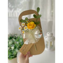 Phụ Kiện - Bìa gắn hoa giấy kraft đa năng