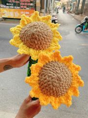 Big Size Hoa Hướng Dương Nhung Đũa