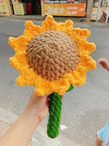 Big Size Hoa Hướng Dương Nhung Đũa