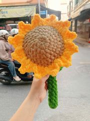 Big Size Hoa Hướng Dương Nhung Đũa
