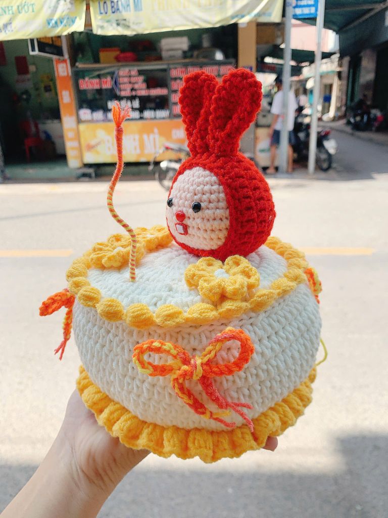 Bánh Kem Thỏ Đỏ