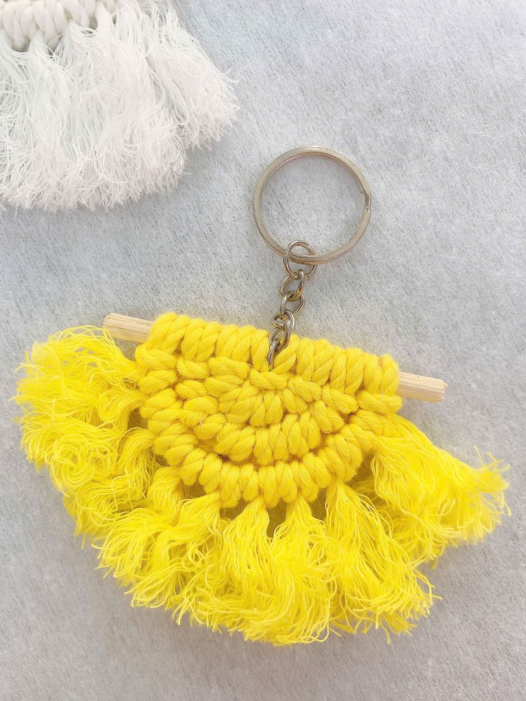 Macrame Móc Khóa Mẫu Xinh