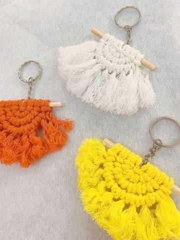 Macrame Móc Khóa Mẫu Xinh