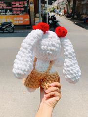 Thú Bông Thỏ Tai Dài (18cm x 25cm)