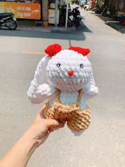 Thú Bông Thỏ Tai Dài (18cm x 25cm)