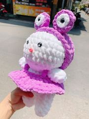 Thú Bông Heo Tím (18cm x 25cm)